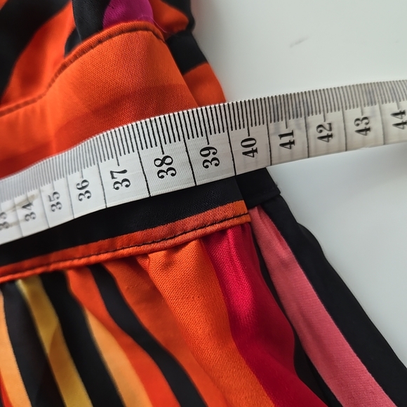 Boho Rainbow Striped Maxidress (M/L) - Picture 11 of 11